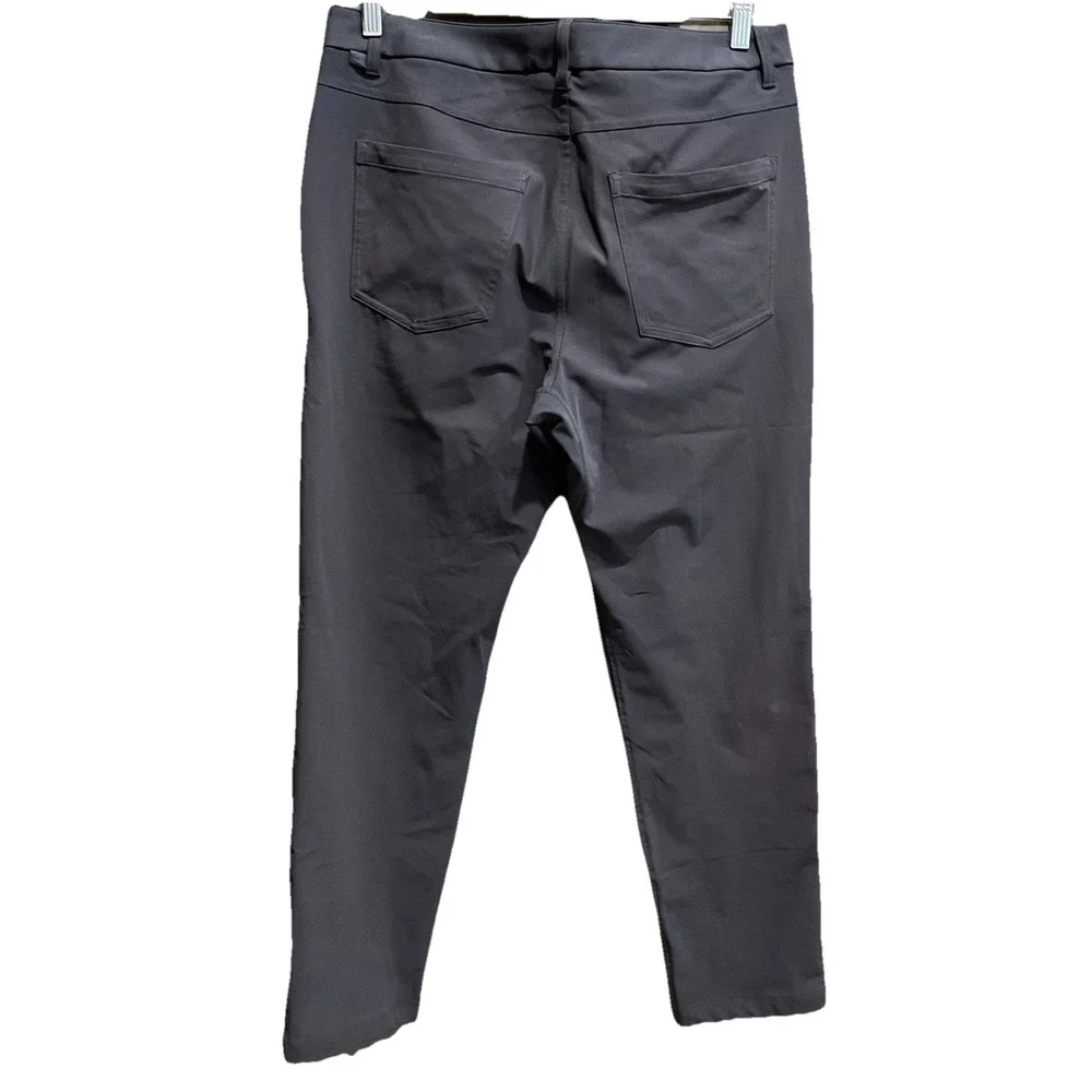 Lululemon Dark Gray ABC Classic-Fit 5 Pocket Men's‎ Pants Size 33